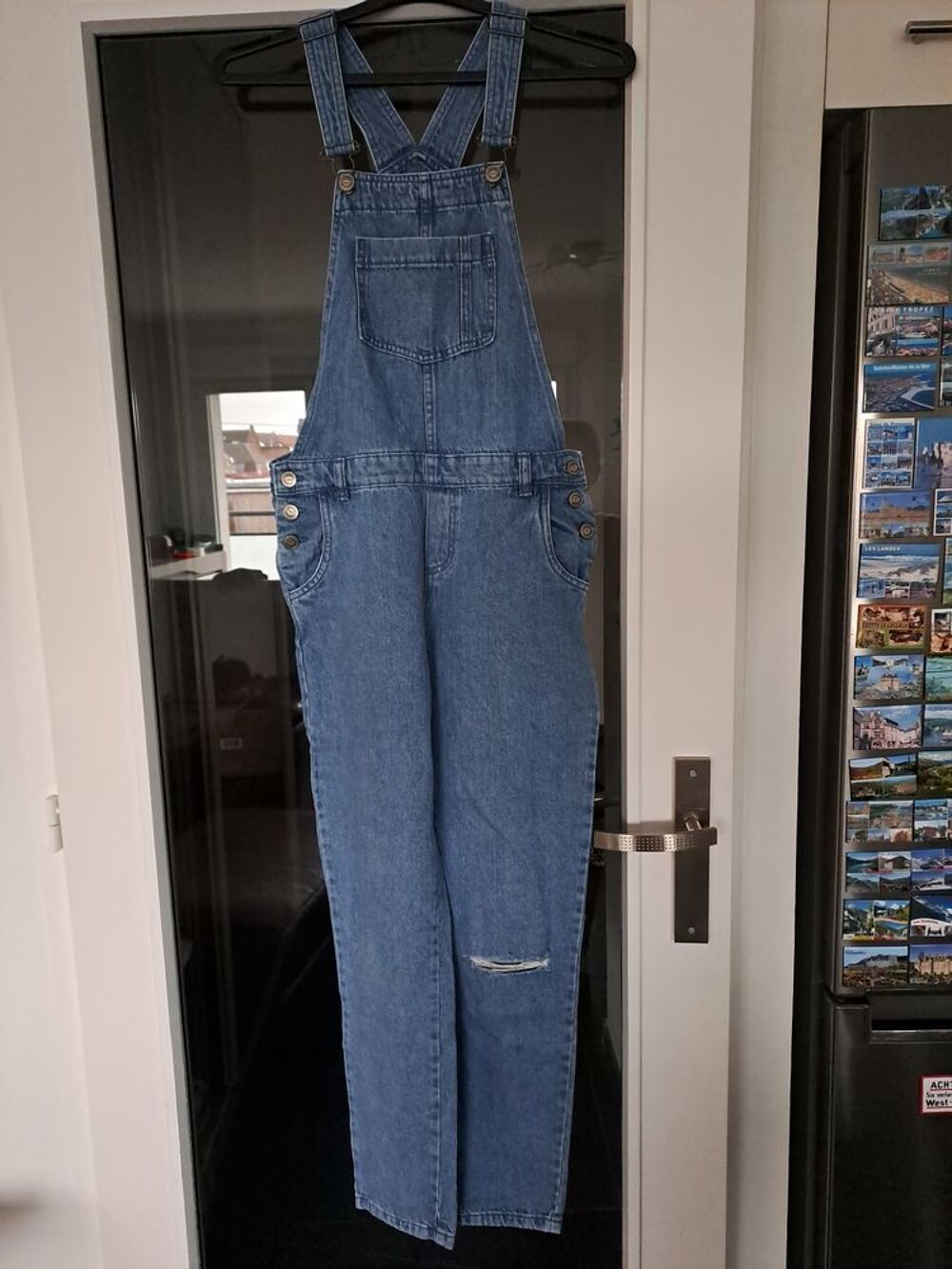 Salopette en jean denim "Creeks" - Taille M (168 cm) Vêtements