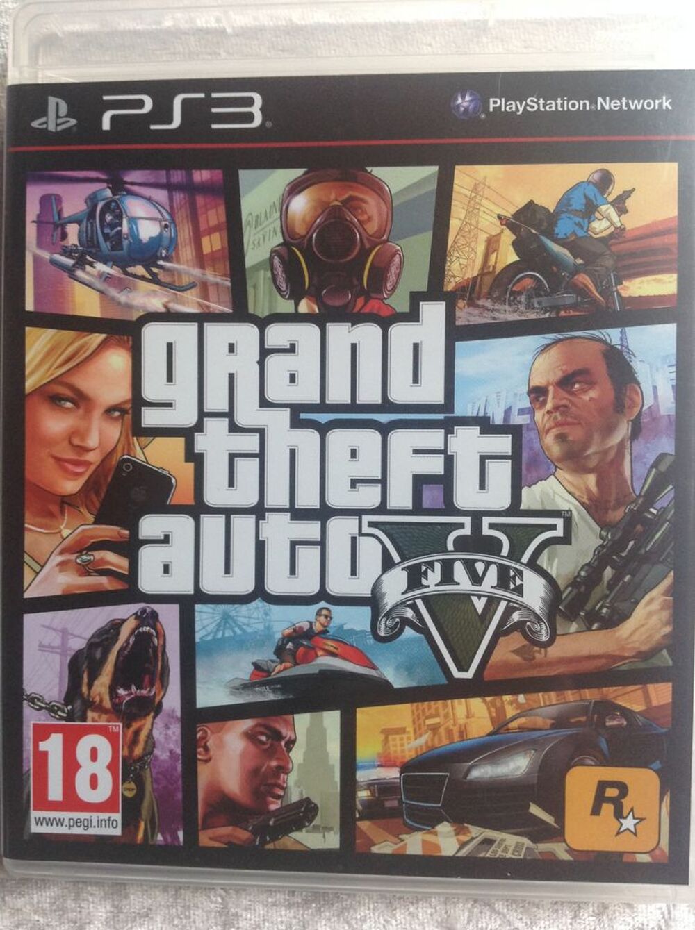 GRAND THEFT AUTO V PS3 Envoi Possible
Consoles et jeux vidos