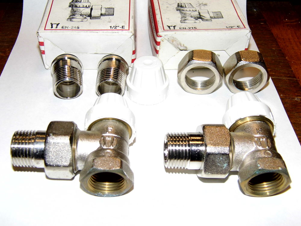2 Thermostat ORKLI thermostatic radiateur valve Bricolage
