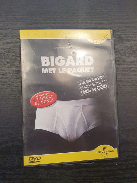 DVD : Bigard met le paquet  1 Aubvillers (80)