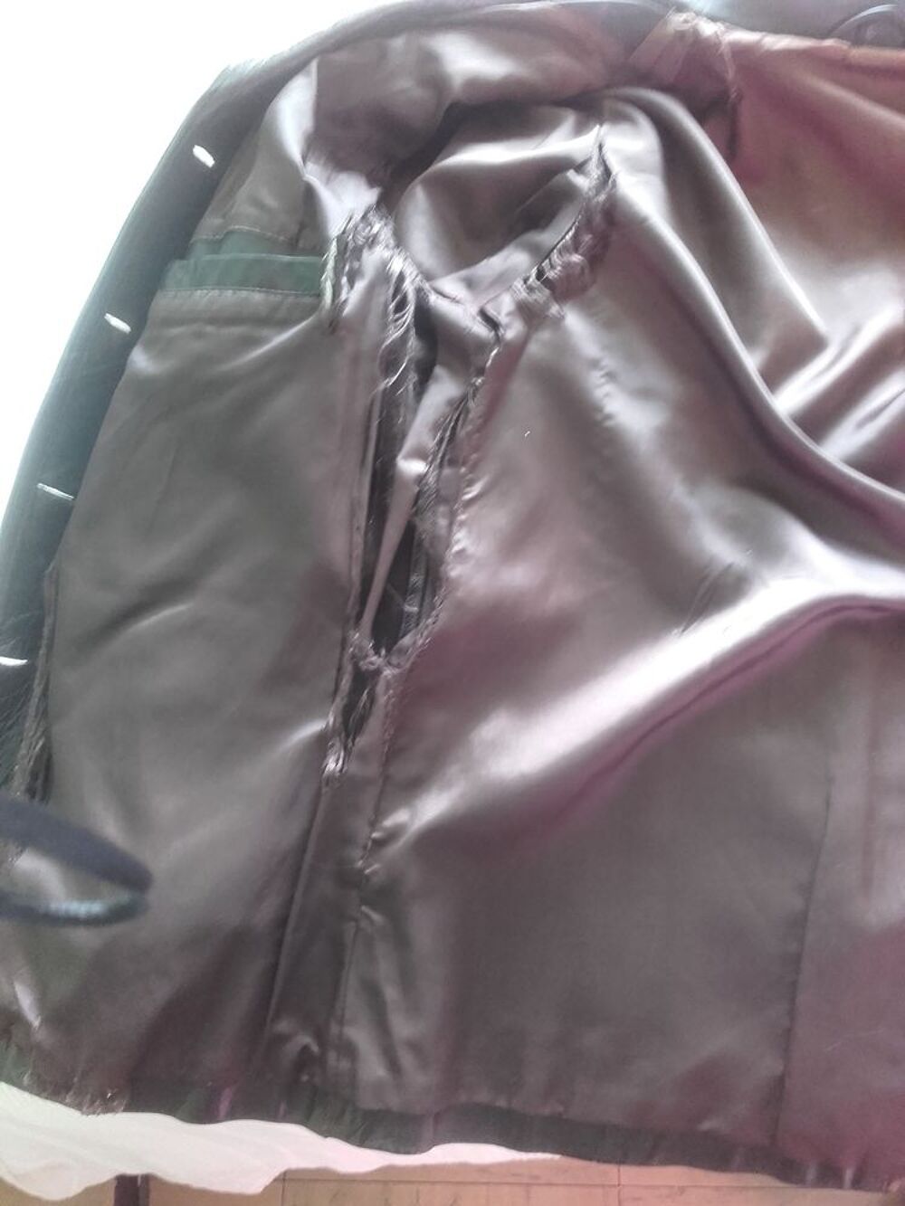 veste cuir Vêtements