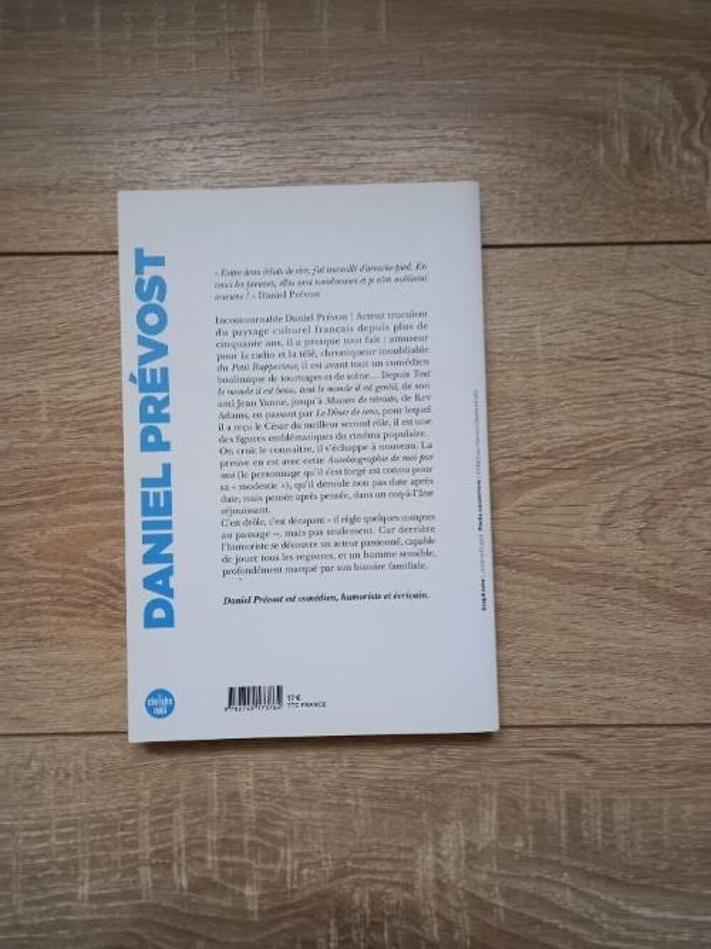 Livre Daniel Prevost Autobiographie de moi par moi Livres et BD