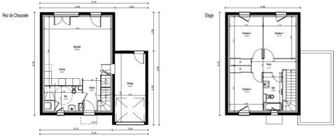  Maison � louer 4 pi�ces 82 m� Qu�vert