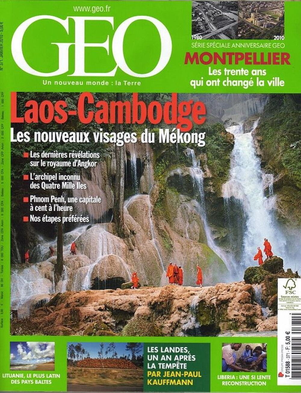 CAMBODGE - g&eacute;o - temples d'ANGKOR / prixportcompris Livres et BD