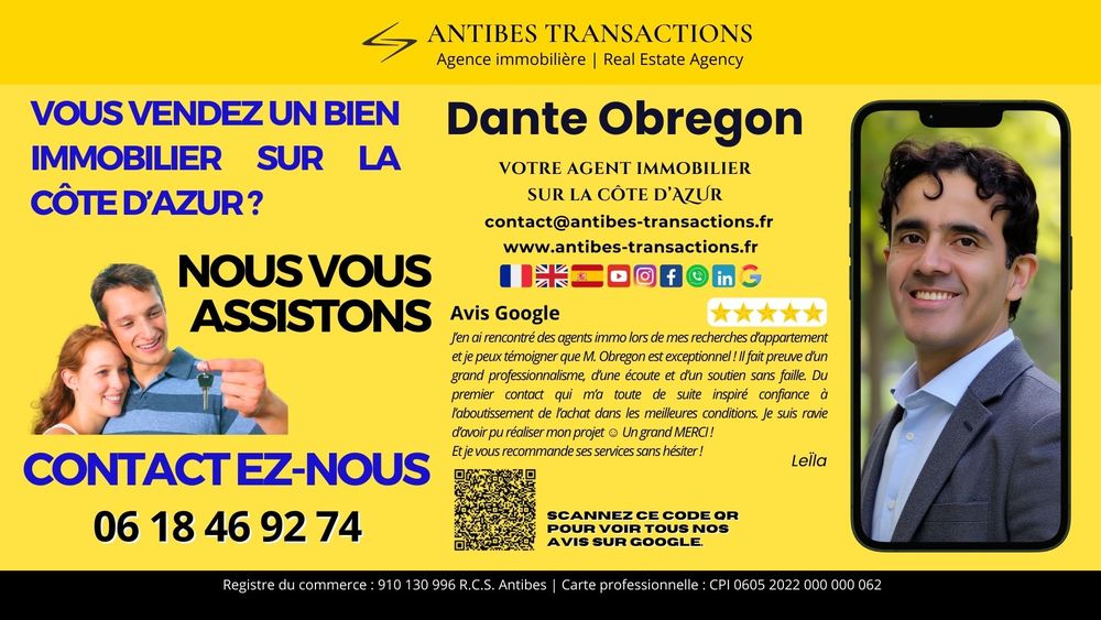  vendre  Maison Antibes (06600)