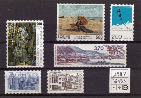 TIMBRES de FRANCE N** 1987 4 Caumont (09)