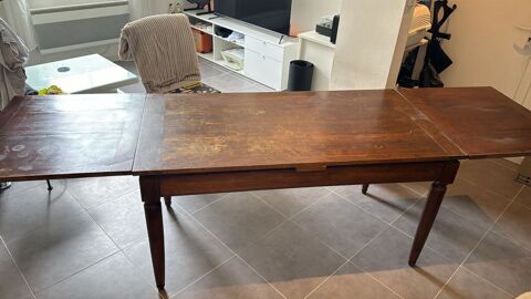 Table fin '800 en chne avec extension 900 Beausoleil (06)