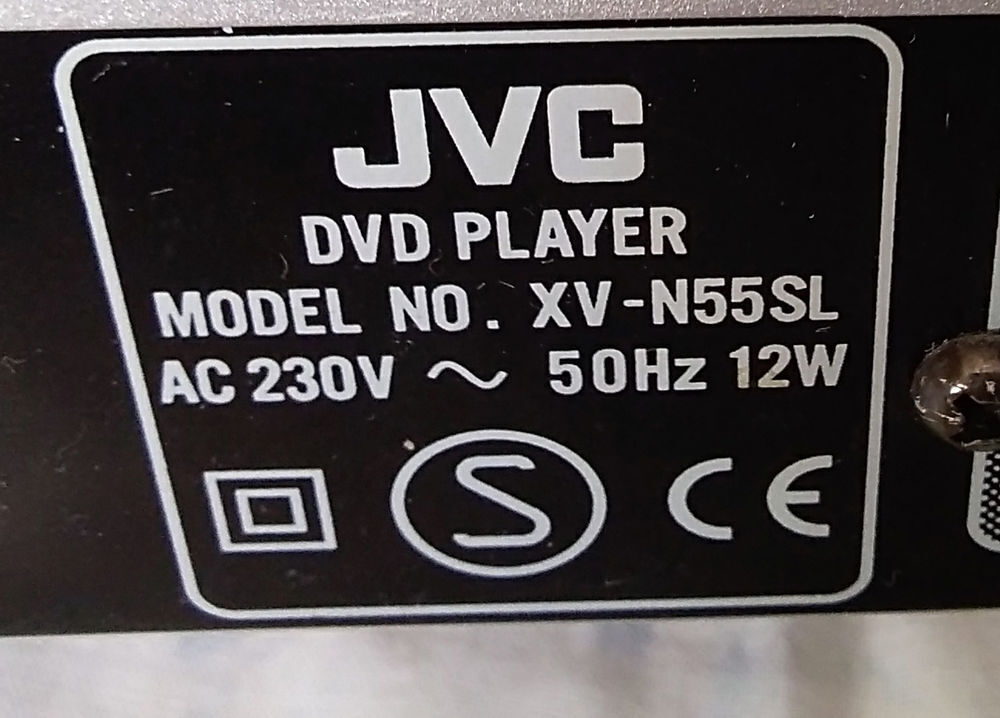 Lecteur DVD de marque JVC Photos/Video/TV