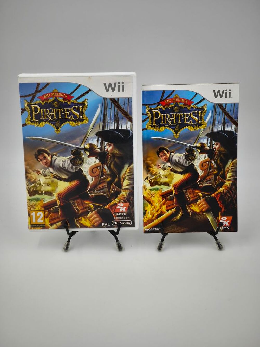 Jeu Nintendo Wii Sid Meir's Pirates en boite, complet Consoles et jeux vidéos