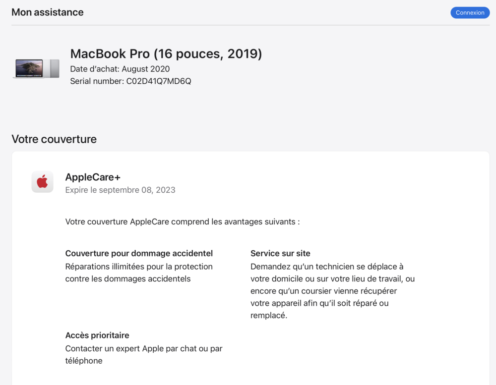 MacBook Pro 16 pouces I9 disque 1To Sous garantie Matriel informatique