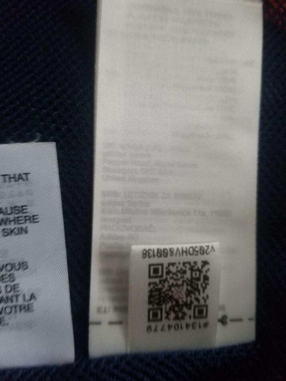 Coupe vent &agrave; capuche Adidas Marine/orange 04/24 Sports