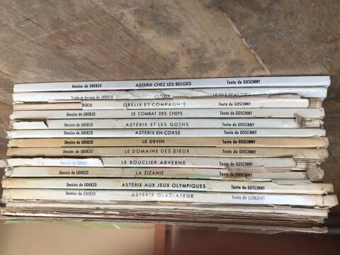 14 BD d'Astérix de 1963 à 1983 150 Paris 16 (75)