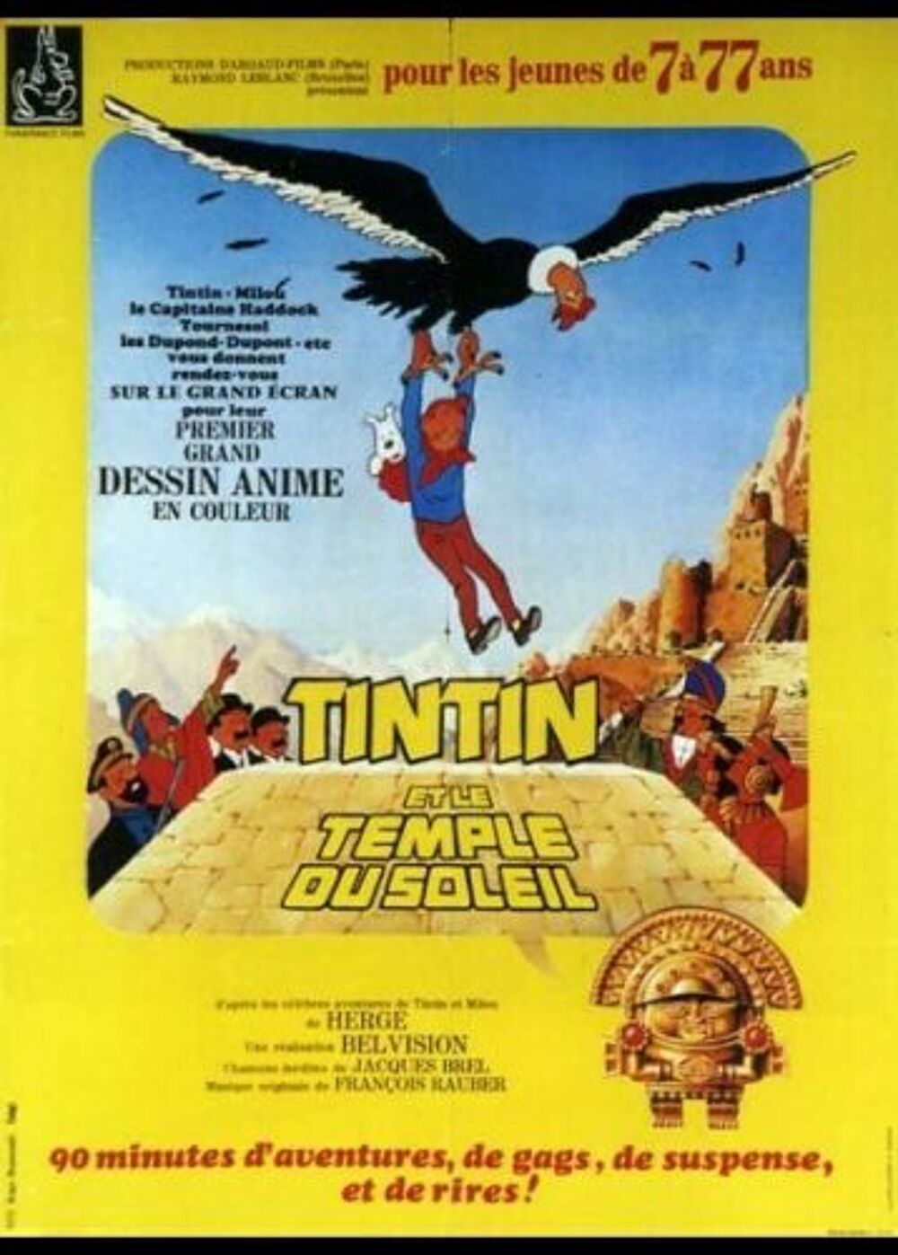 TINTIN et le Temple du Soleil 