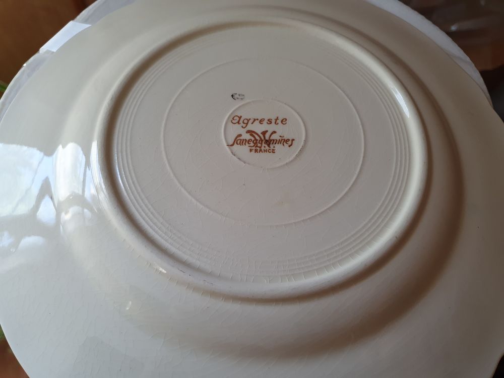 Service de table fa&iuml;ence SARREGUEMINES AGRESTE Cuisine