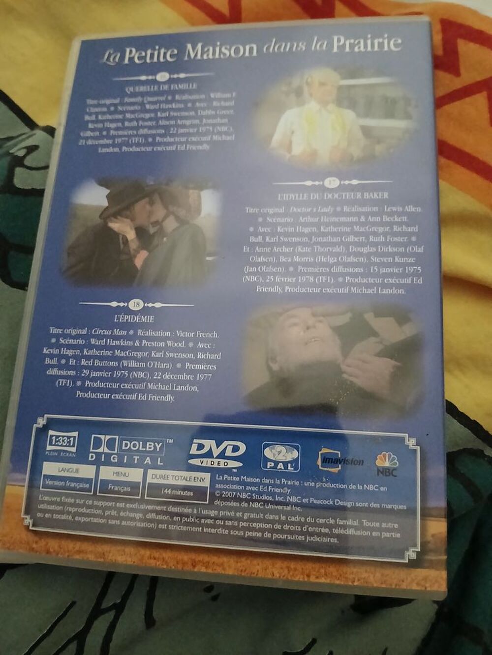 DVD LA PETITE MAISON DANS LA PRAIRIE
SAISON 1 DVD 6
DVD et blu-ray