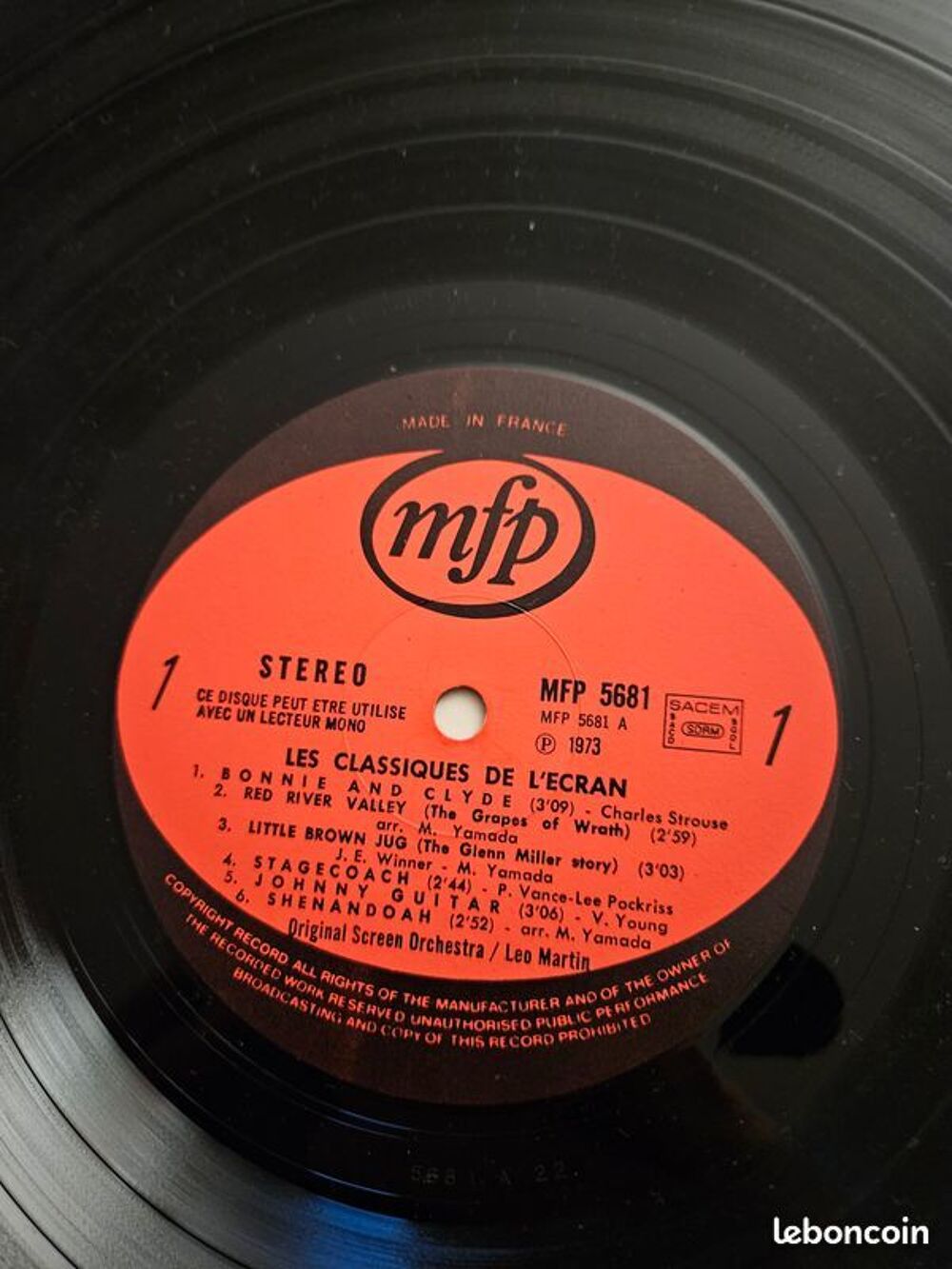 Les Classiques de L'ecran (1978)33t vinyle 33t Screen classi CD et vinyles