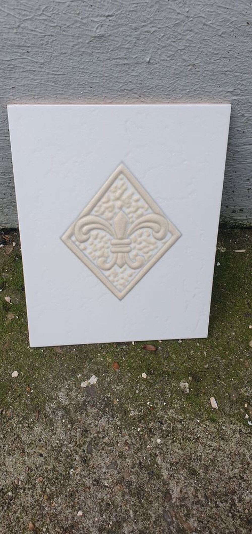 Faiience Murale Fleur de Lys Bricolage