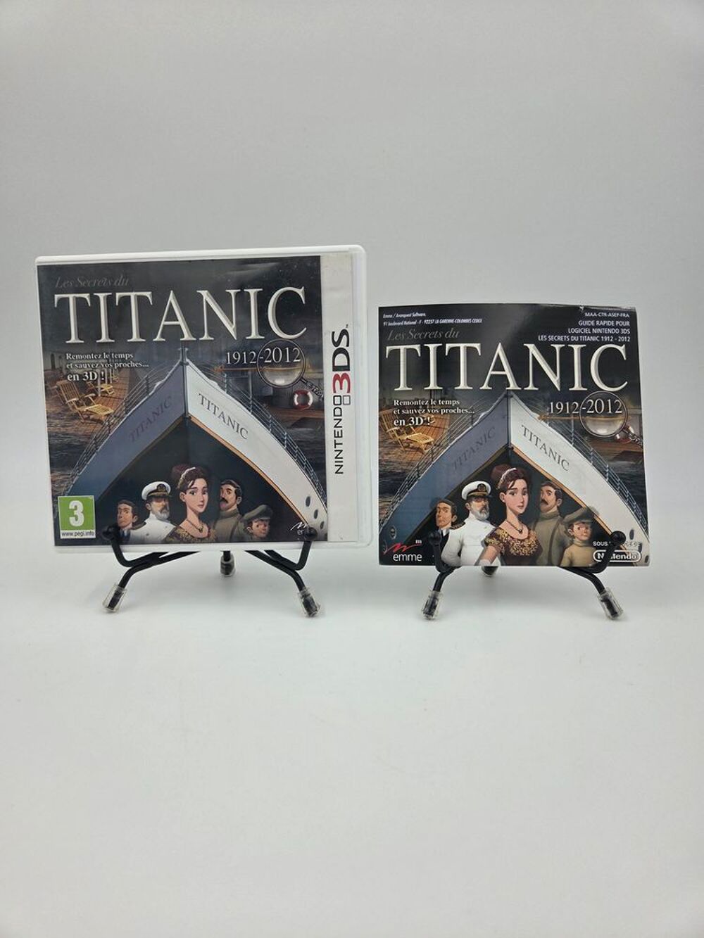 Jeu Nintendo 3DS Titanic 1912-2012 en boite, complet Consoles et jeux vidéos