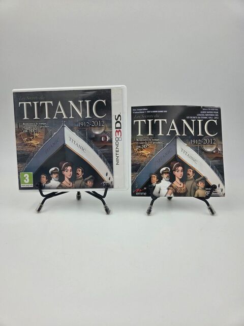 Jeu Nintendo 3DS Titanic 1912-2012 en boite, complet 28 Vulbens (74)