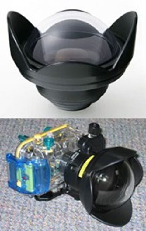 Objectif sous-marin lentille Fisheye INON UFL165AD- mrtsteph 150 Nogent-sur-Marne (94)