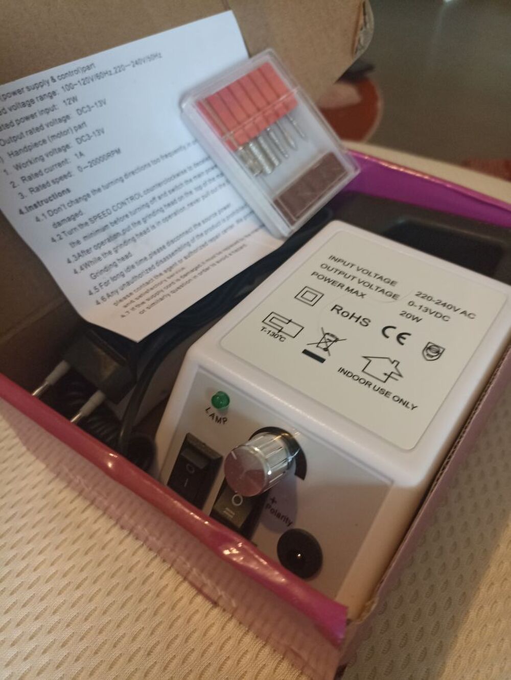 Kit manucure pedicure neuf Décoration
