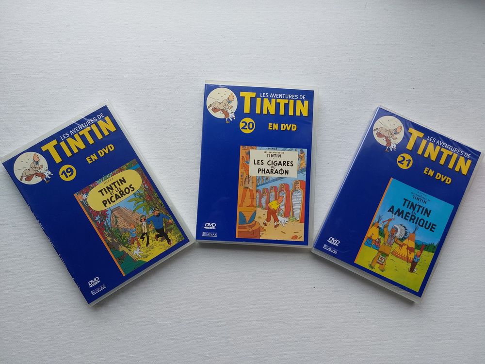 DVD TINTIN DVD et blu-ray