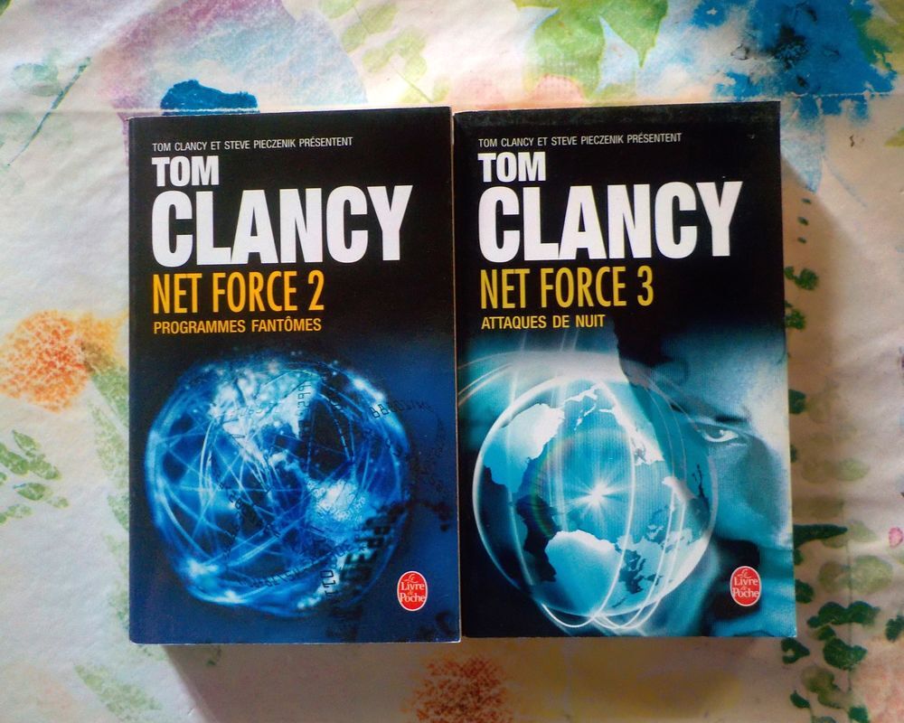 NET FORCE 2 et NET FORCE 3 de Tom CLANCY Ed. Livre de Poche Livres et BD
