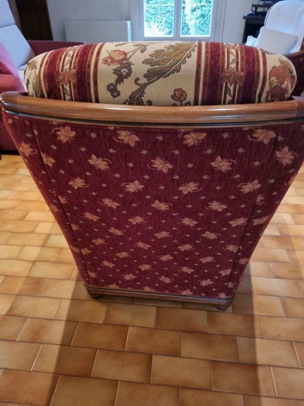 2 Fauteuils collection Jacques Leleu (Ch&ecirc;ne et tissu) Meubles
