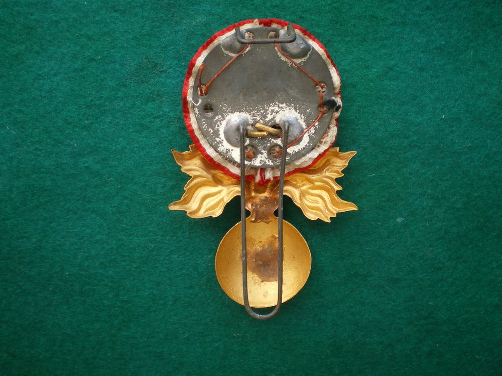 Insigne de k&eacute;pi de grande tenue (1883-1886). 