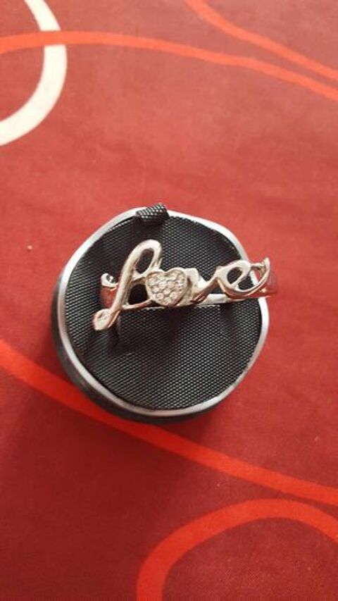  Bague LOVE duo argent�e neuve artisanale  T 55-56 N�1304 5 Beaune (21)