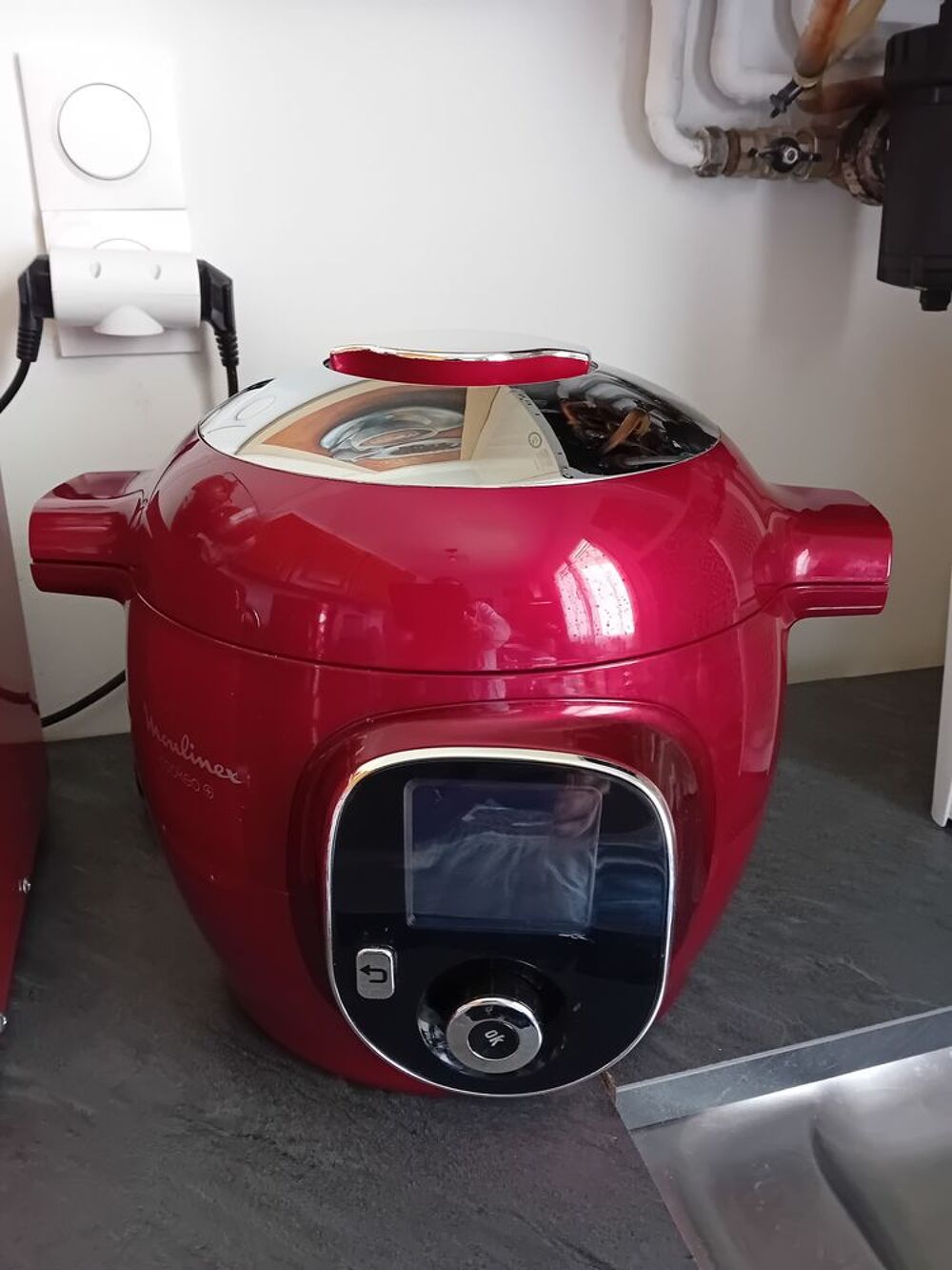 Cook&eacute;o rouge avec accessoires et livre de cuisine Electroménager
