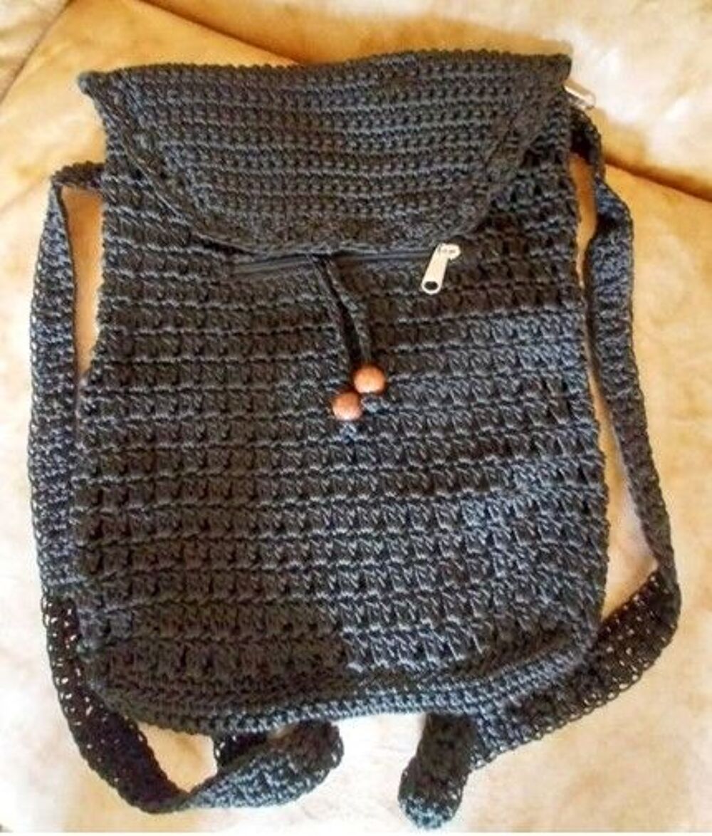 sac crochet boh&egrave;me Maroquinerie