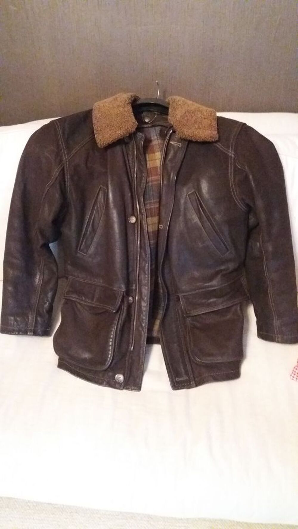 Veste en cuir Redskins Vêtements