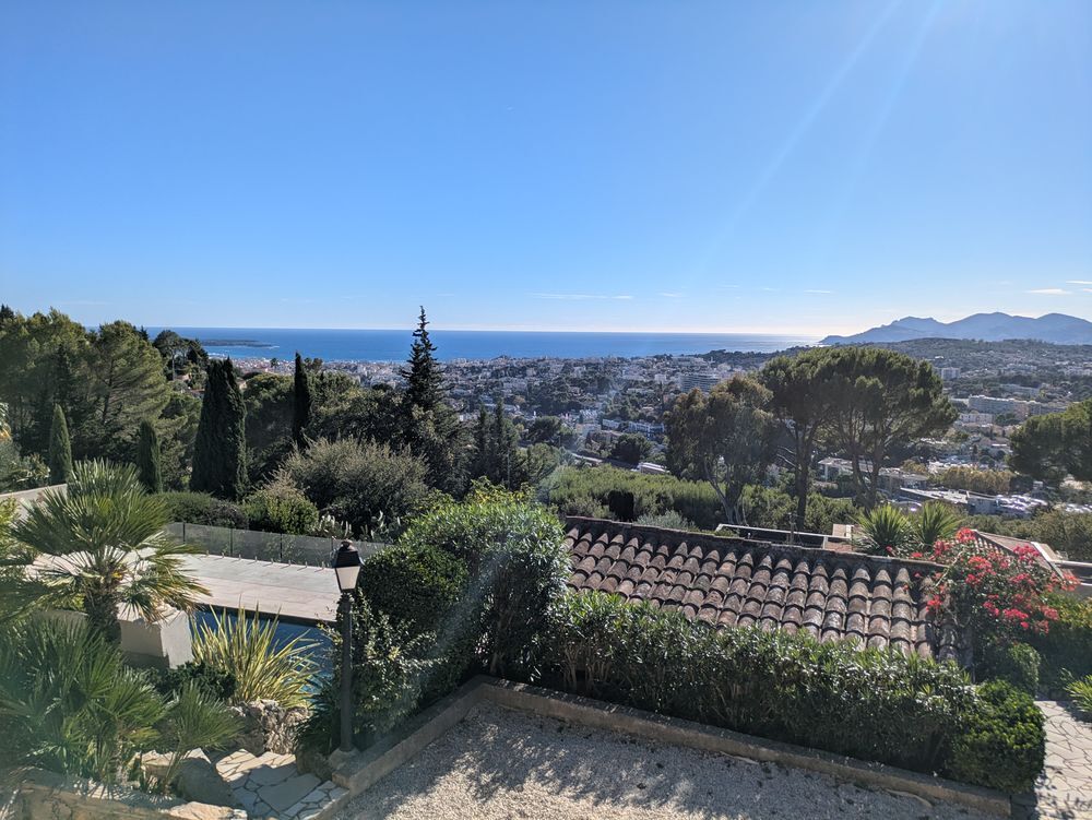 Vente Villa VLLA 204 m2 VUE MER PANORAMIQUE PISCINE  POOL HOUSE GARAGE Mougins