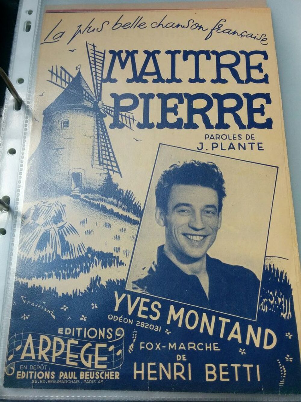 anciens recueils de musique et chansons 