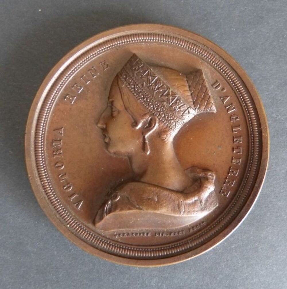 VICTORIA medaille BRONZE 73 mm 