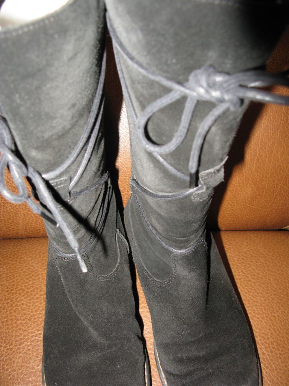 bottes femme noires 47 Chaussures