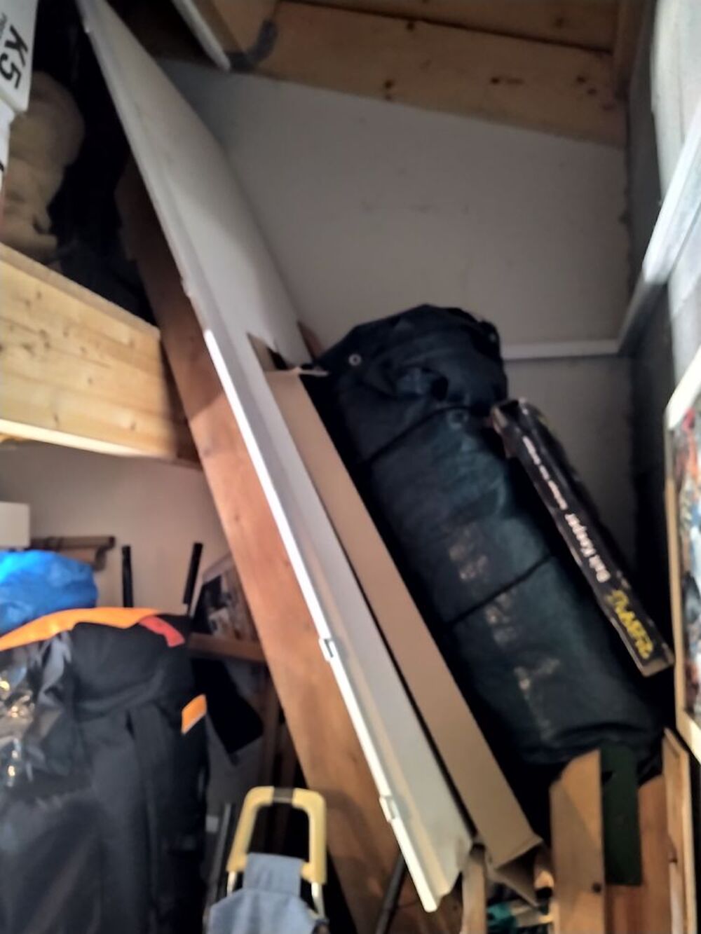 Porte int&eacute;rieure &agrave; recouvrement Bricolage