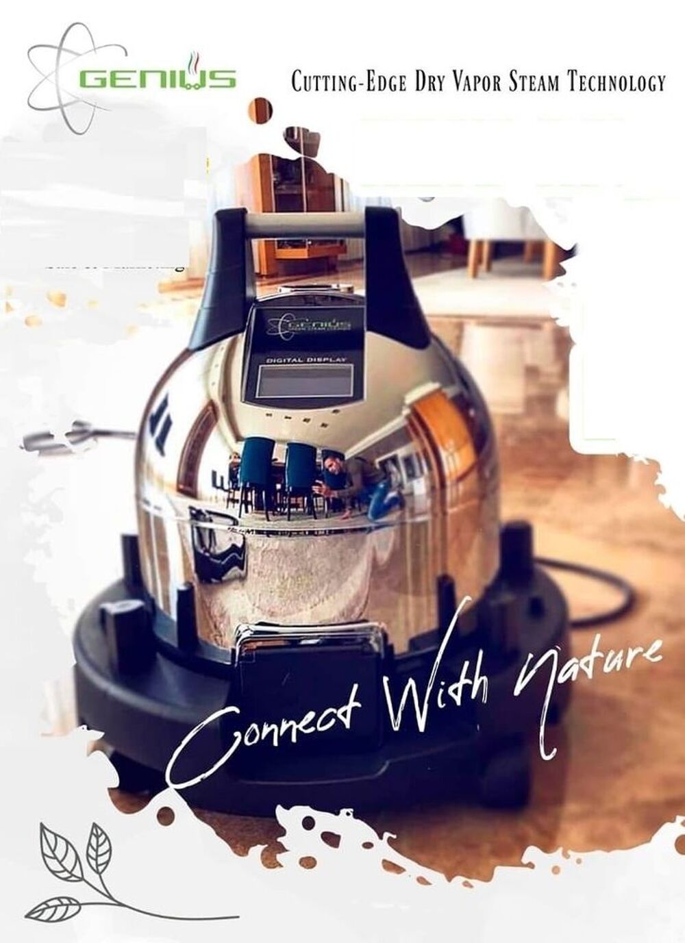 Nettoyeur &agrave; vapeur neuf Vaporetto Genius fabriqu&eacute; en Italie Electrom�nager