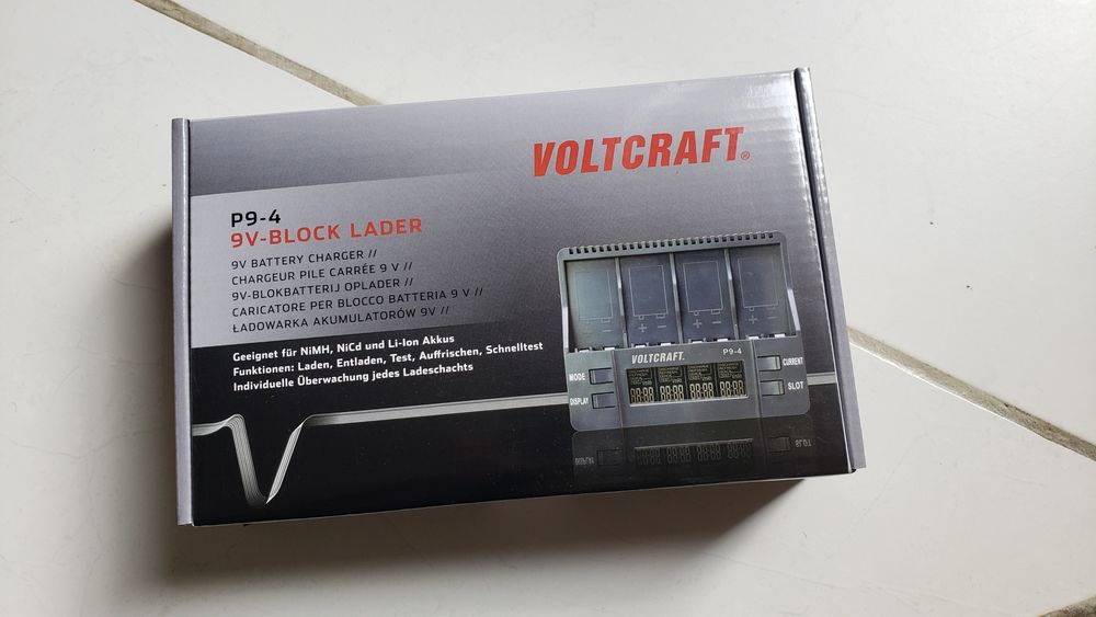 Chargeur accus 9V de la marque VOLTCRAFT Bricolage