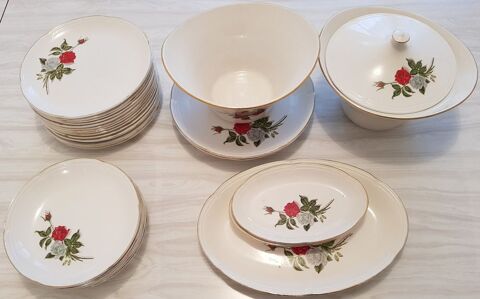 Service 30 Pi�ces Moulin des loups Orchies mod�le Rosemay 0 Le Roc-Saint-Andr� (56)