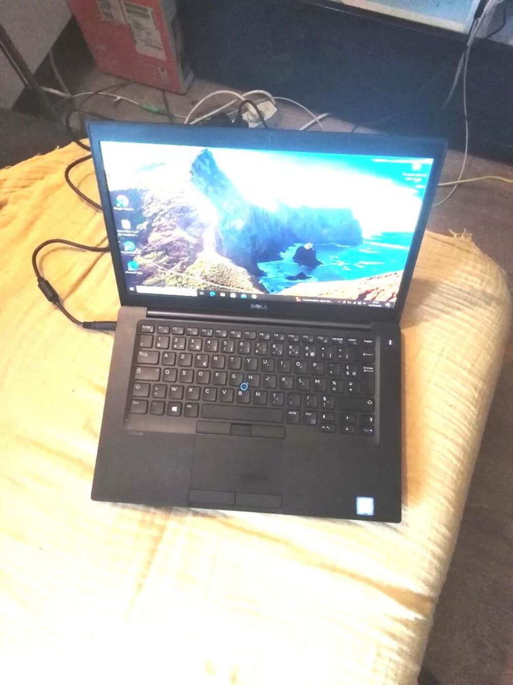 Micro DELL 7480 i5 6th 8go 256go ssd grade A 14 pouces Matériel informatique