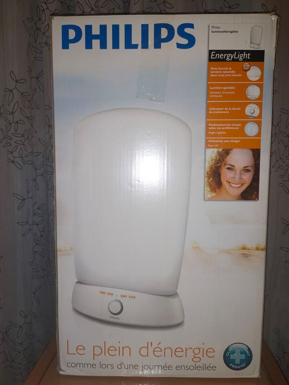 Lampe luminoth&eacute;rapie Energylight PHILIPS HF3319/01 Electroménager