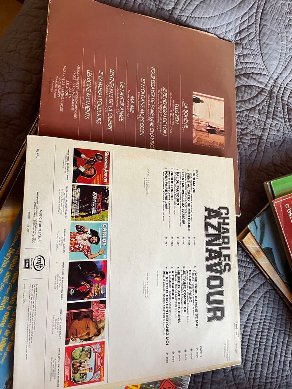 33 tours Charles Aznavour CD et vinyles
