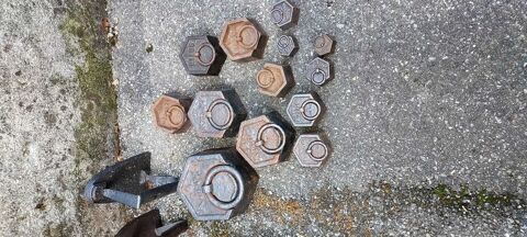 Lot de poids de balance anciens 10 Thonon-les-Bains (74)