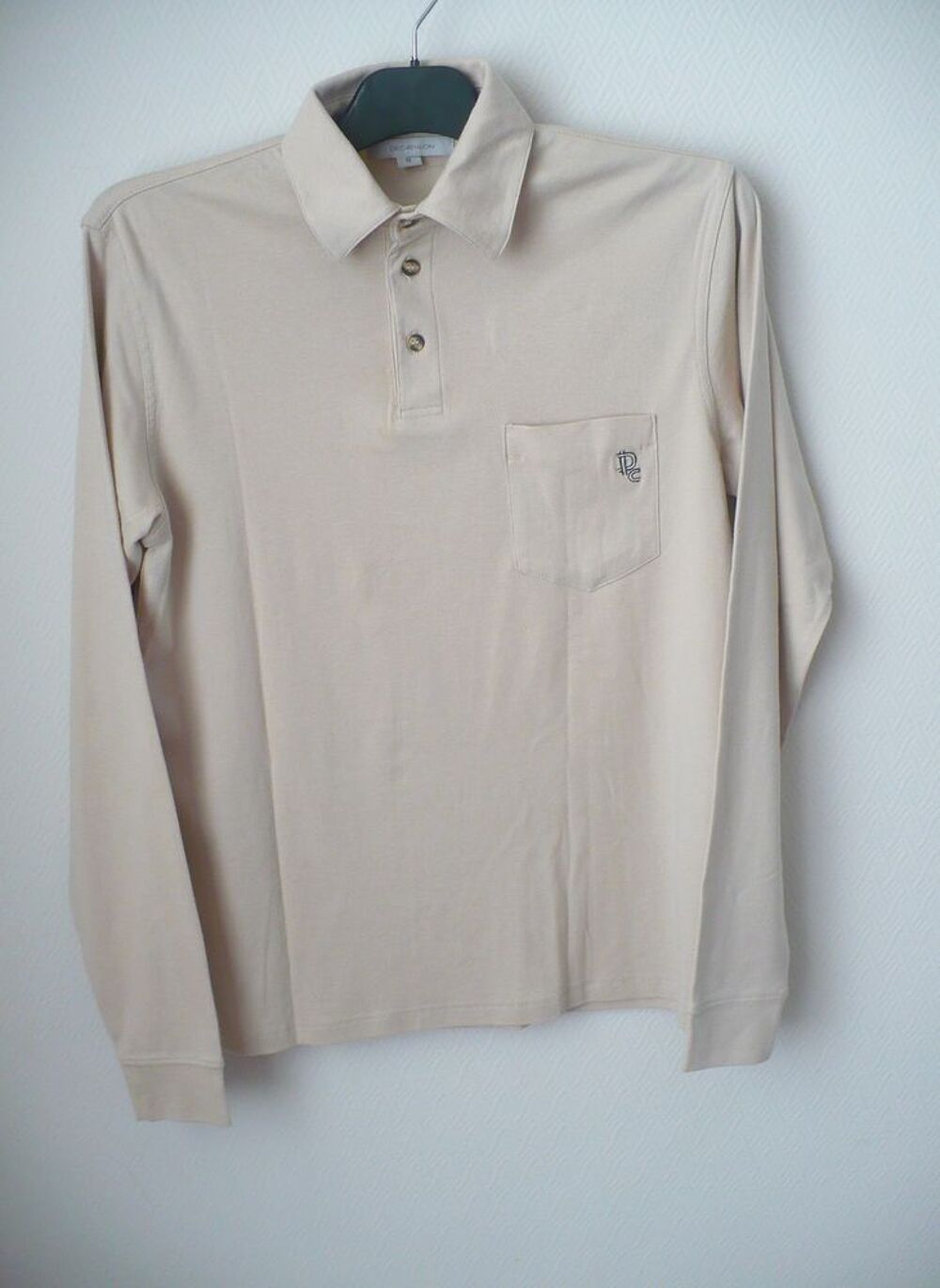 Decathlon Polo T-Shirt Manches longues Beige - Neuf Vêtements