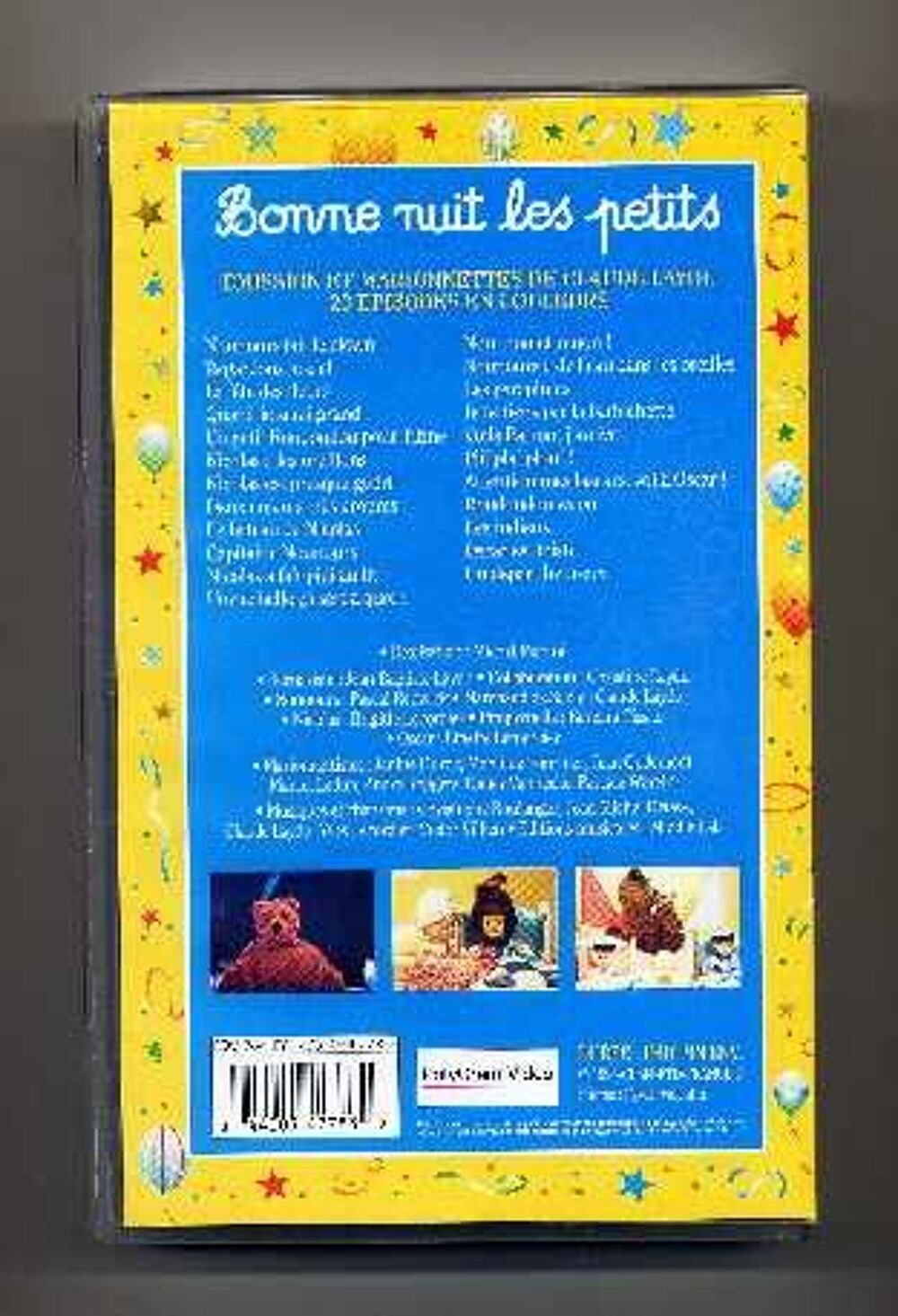K7 VHS Bonne nuit les petits : Les surprises de Nounours DVD et blu-ray