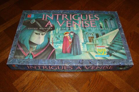 Jeu de socit Intrigues  Venise  - vintage annes 1980
20 Gargenville (78)