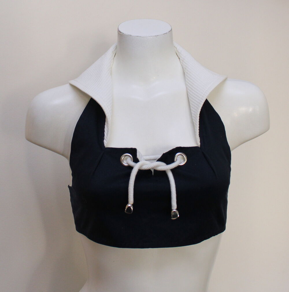Top brassi&egrave;re marine COURREGES T.36/38 Fr Vêtements