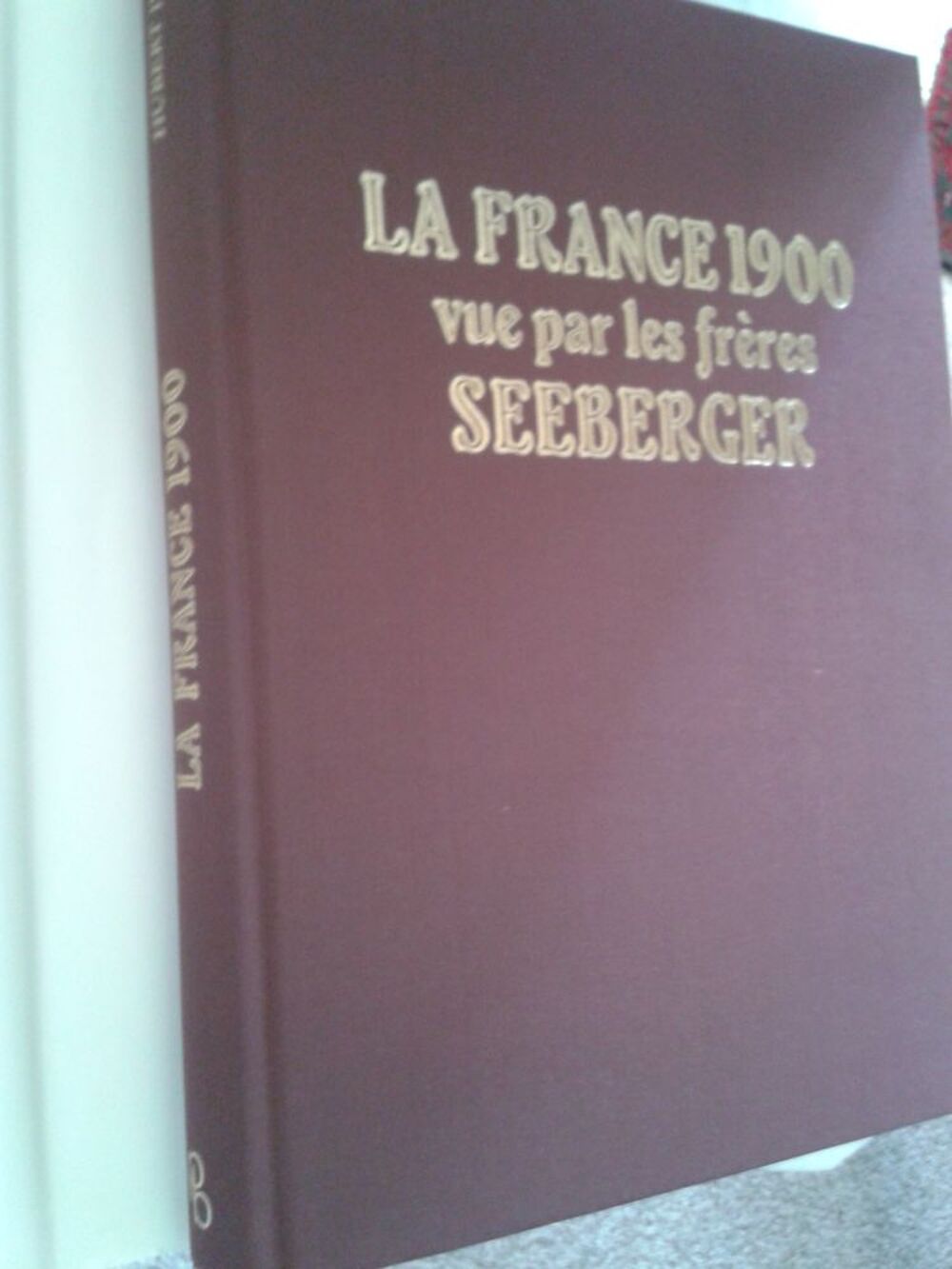 La France 1900 vue par les fr&egrave;res SEEBERGER Livres et BD